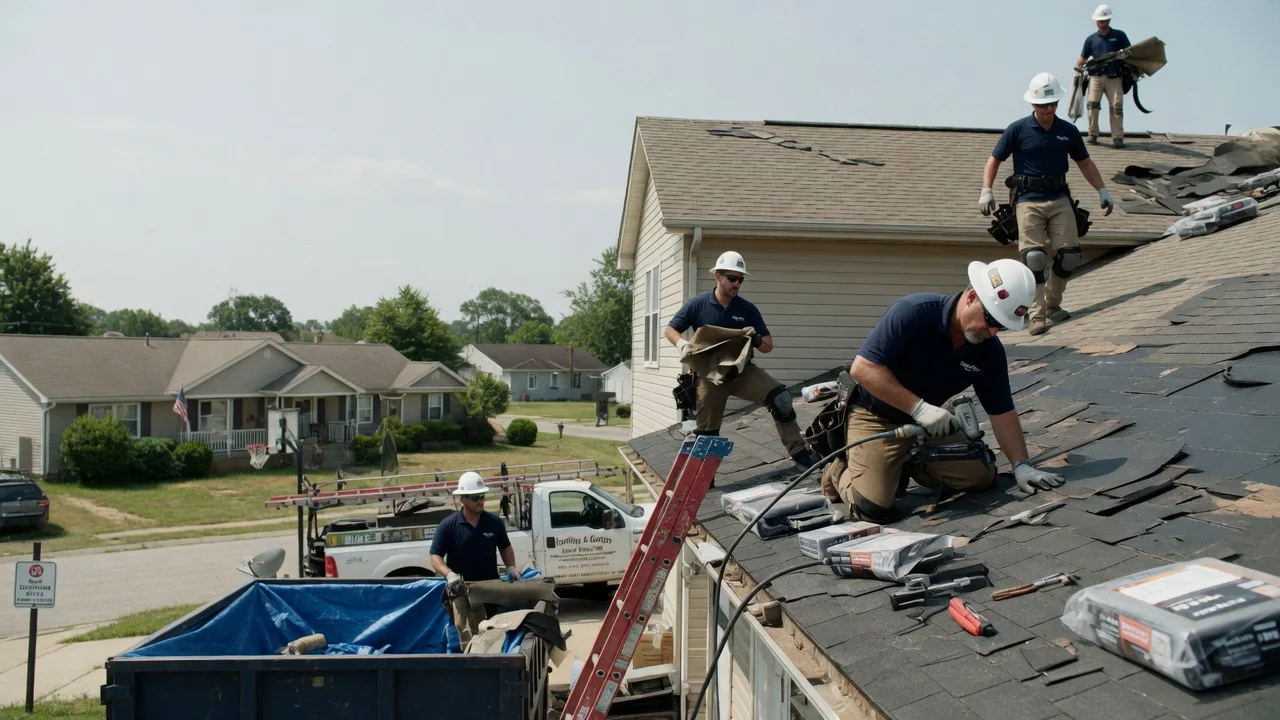 Roof Replacement in Heidrick, KY near me